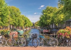 Art Puzzle legpuzzel Amsterdam Canal - 2000 stukjes puzzel