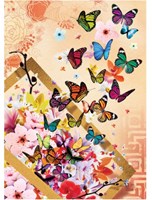 Art Puzzle puzzel Schmetterlinge - 500 stukjes karton kleurrijk