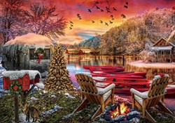 Art Puzzle legpuzzel Caravan Camp - 2000 stukjes karton