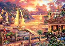Art puzzel Chuck Pinson - Golden Sea - 3000 stukjes