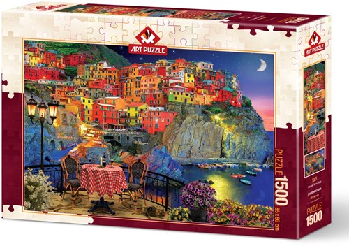 Art Puzzle puzzel Cinque Terre Italië 1500 stukjes legpuzzel-2