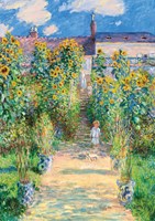 Art Puzzle puzzel Claude Monet tuin Vétheuil 1000 stukjes kunst