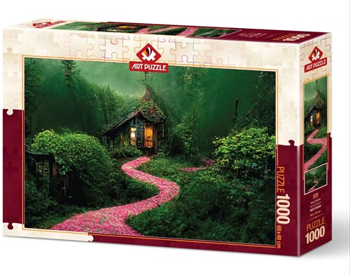 Art Puzzle legpuzzel Deep Forest - 1000 stukjes puzzelspel-2