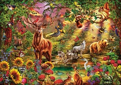 Art puzzel Enchanted Forest - 1000 stukjes