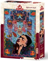 Art Puzzle puzzel Frida - 1000 stukjes kunstpuzzel-2
