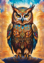 Art Puzzle puzzle General Owl - 500 pièces chouette