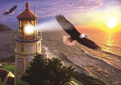 Art puzzel High Flight at the Sun Rise - 1000 stukjes