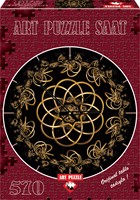 Art Puzzle Puzzle-Uhr - Tanz mit der Nacht - 570 Teile-2