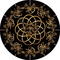 Art Puzzle Puzzle-Uhr - Tanz mit der Nacht - 570 Teile