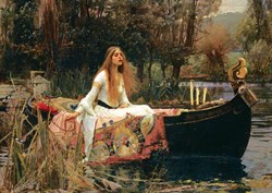 Art Puzzle kunst puzzel John William Waterhouse Lady of Shalott 2000 stukjes