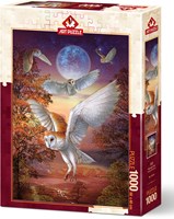 Art Puzzle puzzle Moonlight Owls - 1000 pièces carton-2