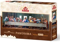 Art Puzzle puzzel Panorama The Last Supper 1000 stukjes-2