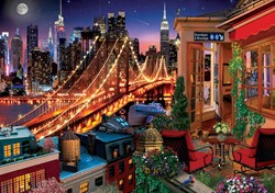 Art puzzel Terrace Brooklyn - 1500 stukjes