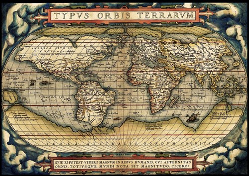 Art Puzzle legpuzzel The First Modern Atlas, 1570 - 3000 stukjes