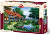 Art Puzzle legpuzzel The Garden - 1500 stukjes landschap puzzel-2