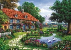 Art puzzel Der Garten - 1500 stukjes