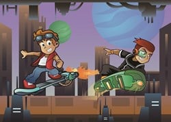 Art Puzzle legpuzzel XXL stukjes The Skater Boys 50 stukjes