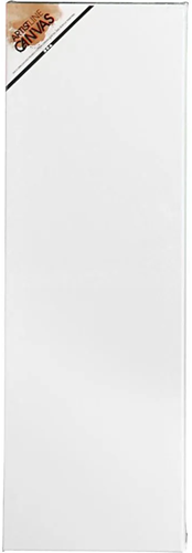 ArtistLine canvas schilderdoek 20x60 cm set van 10 stuks voor kinderen en volwassenen