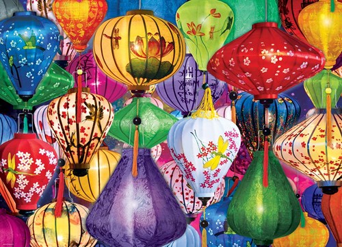 Eurographics puzzel Asian Lanterns - 1000 stukjes