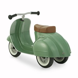 Ambosstoys PRIMO Scooter vert draisienne rétro pour enfants