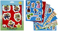 van der Meulen Super Mario stickerset - 8 vellen - decoratie stickers-2