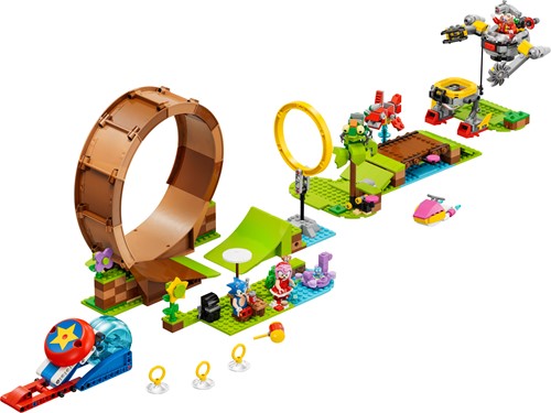 LEGO SONIC Sonics Green Hill Zone loopinguitdaging-3