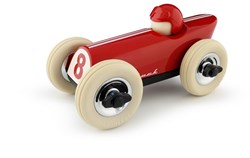 Playforever auto Buck Red - duurzaam speelgoed raceauto rood