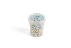 Dantoy perles pastel 520 pcs - seau de perles créatif