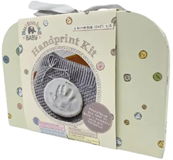 Buttonbag kit empreinte main bébé - coffret souvenir créatif