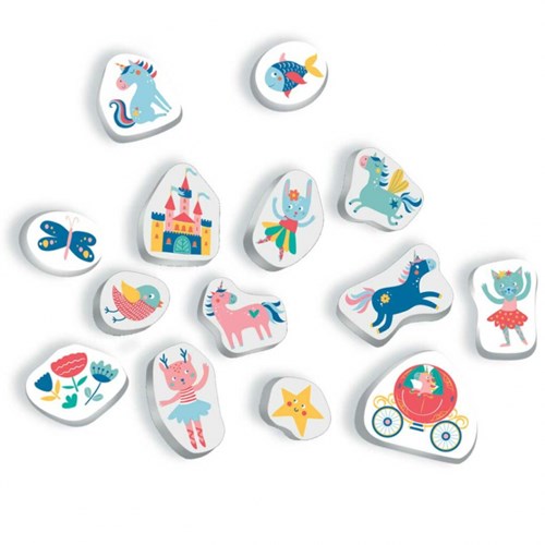 Ses jouet de bain personnages de conte de fées - mousse - sûr pour les enfants-2