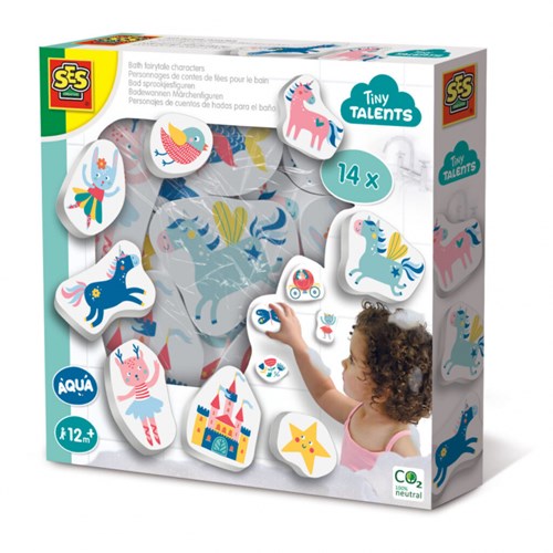 Ses badspeelgoed sprookjesfiguren - foam - veilig voor kinderen