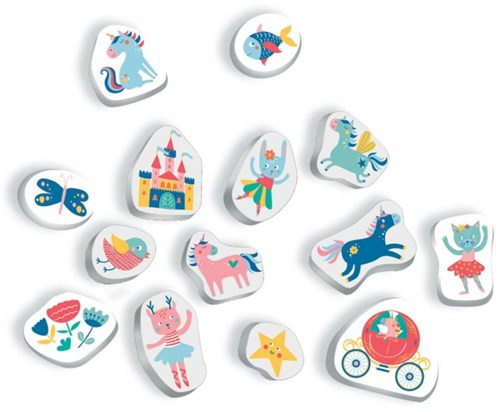 Ses jouet de bain personnages de conte de fées - mousse - sûr pour les enfants-3
