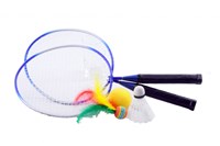 Twisk set de badminton mini pour enfants et adultes - jeu d'extérieur amusant