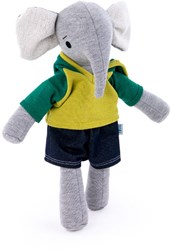 Bajo peluche Quinn l’éléphant - jouet en peluche 36 cm