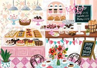 Magnolia legpuzzel 1000 stukjes multicolor puzzel voor kinderen
