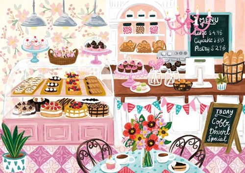 Magnolia legpuzzel 1000 stukjes multicolor puzzel voor kinderen