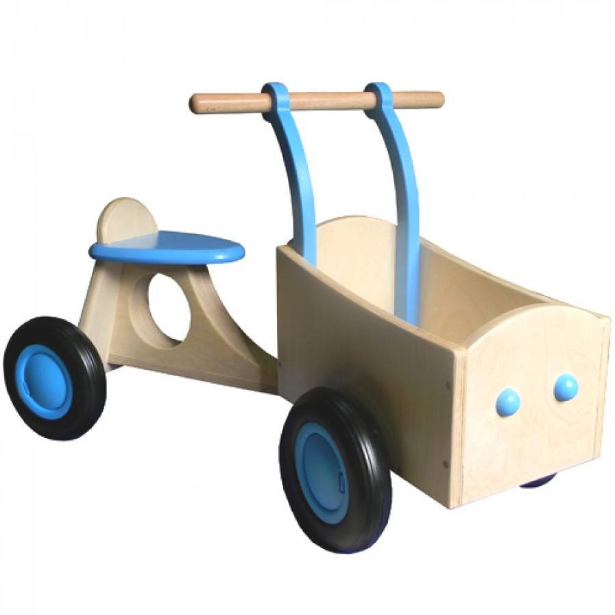 Van Dijk Toys Bakfiets lichtblauw