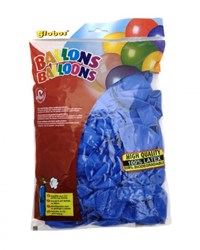 Globos ballonnen blauw latex 100 stuks - feestdecoratie helium