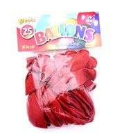 Globos ballons jouet sac 25 pièces rouge multicolore