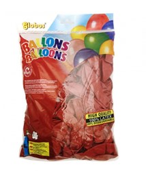 Globos ballons rouges - 100 pièces décoration de fête en latex