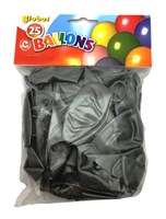 Globos ballons jouet argent métallisé 25 pièces décoration fête-2