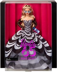 Mattel Barbie jubileum modepop 65 jaar - verzamelpop met accessoires