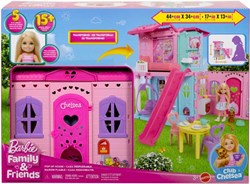 Mattel Barbie poppenhuis Chelsea pop-up huis speelset multicolor
