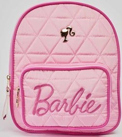 Barbie rugzak quilted fashion - kleurrijke kinderrugzak schooltas
