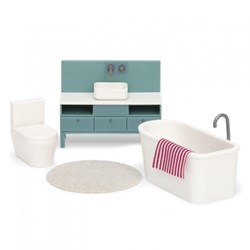 Lundby set salle de bain maison de poupée - accessoire jouet