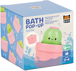 Tiger Tribe badspeelgoed pop-up cactus - interactief badplezier