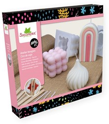 Sycomore kaarsen maken set - creatieve sojawas knutseldoos
