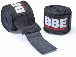 BBE Boxing handwraps boksen zwart 4.5m - Bescherming en comfort