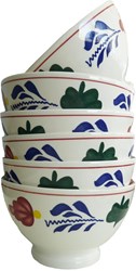 Boerenbont bol vaisselle céramique Ø13cm lot de 6 cuisine