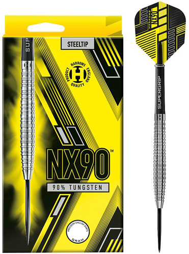 Harrows NX90 fléchettes 90% tungstène 24g - set professionnel